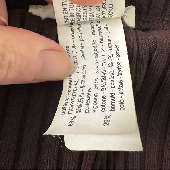 ZARA Cape Poncho Brown Lounge Set SZ S - Picture 4 of 5